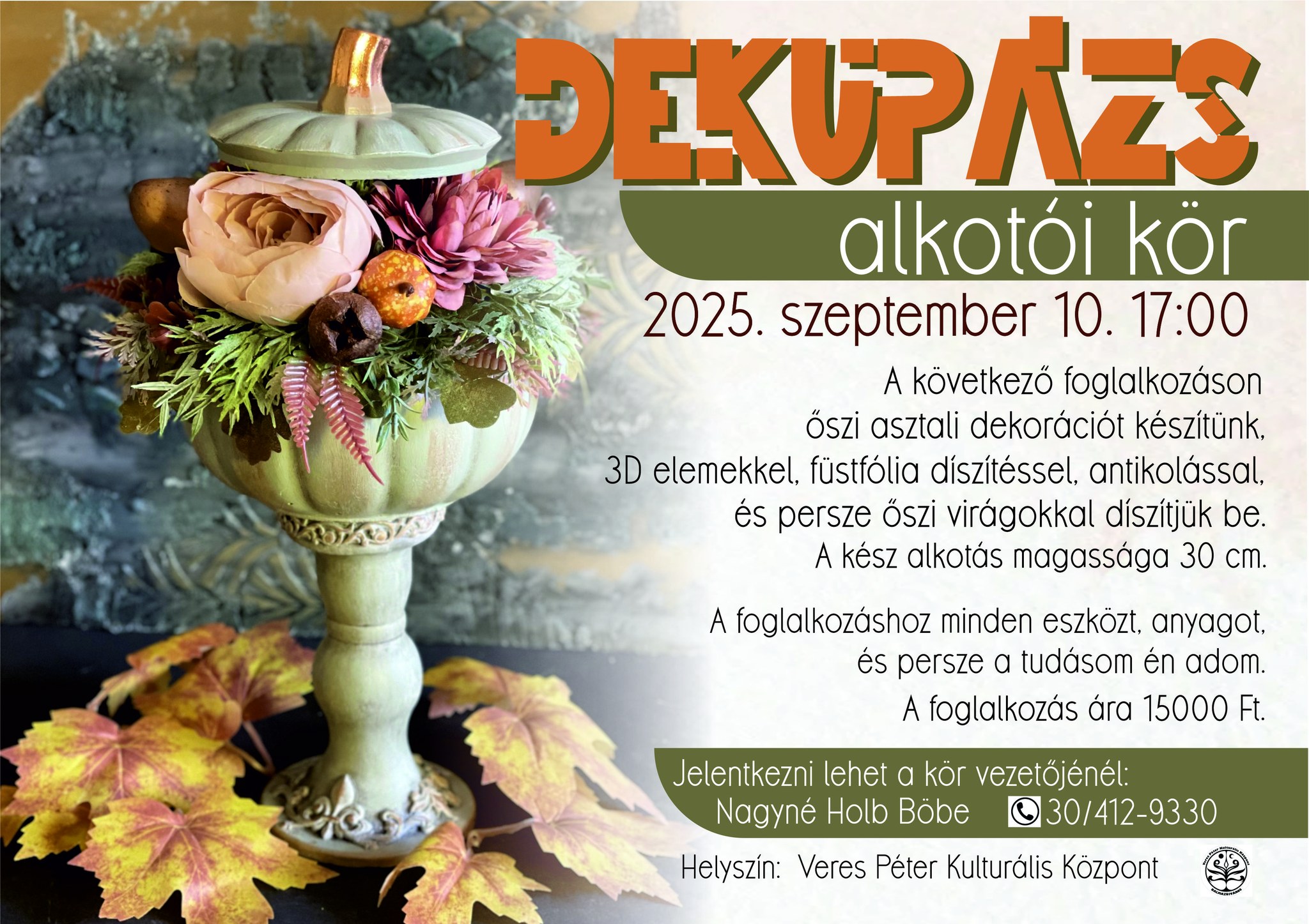 Dekupázs alkotói kör