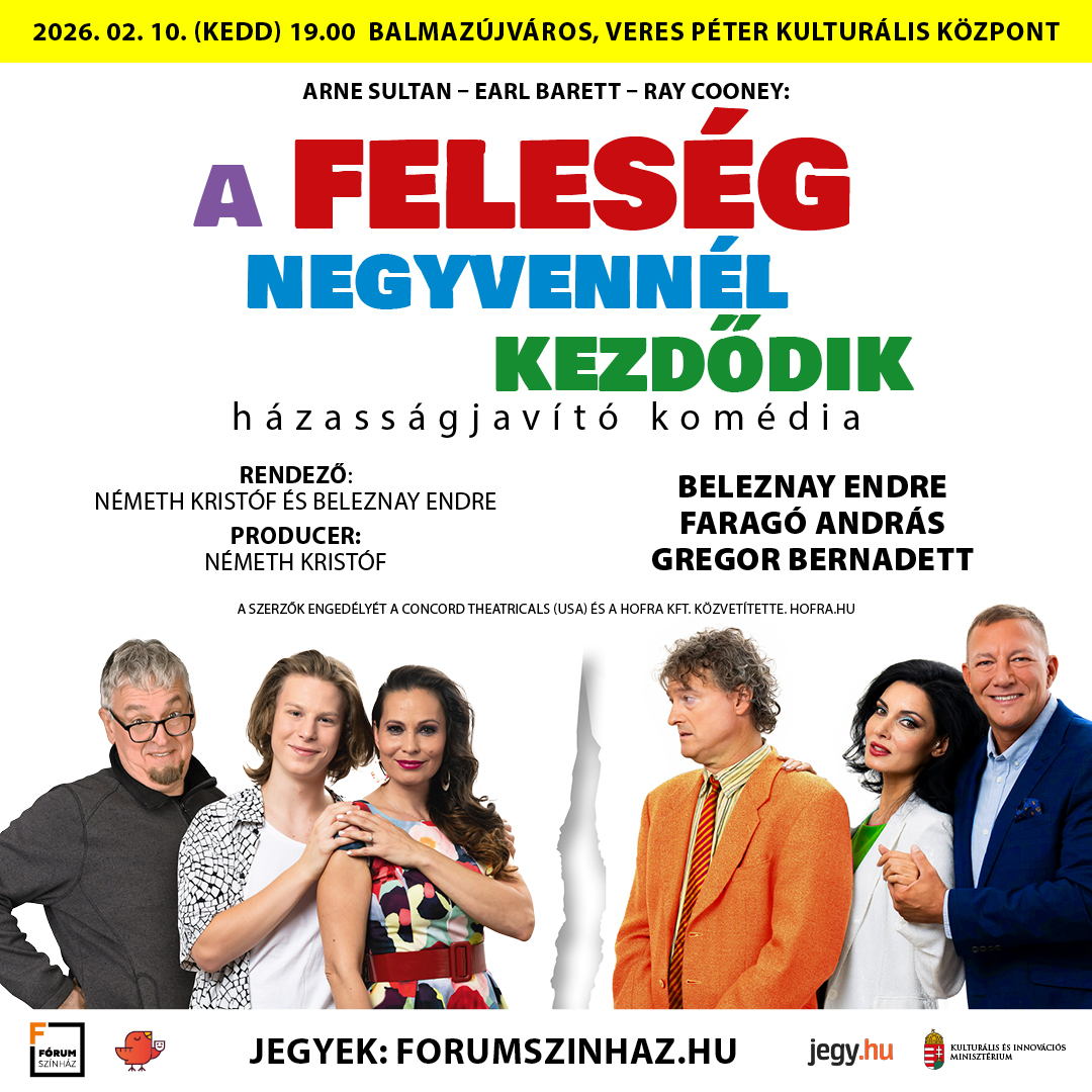 A feleség negyvennél kezdődik!